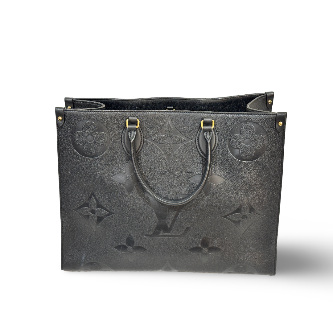 Louis Vuitton Empreinte Monogram Giant Onthego GM Bag Black