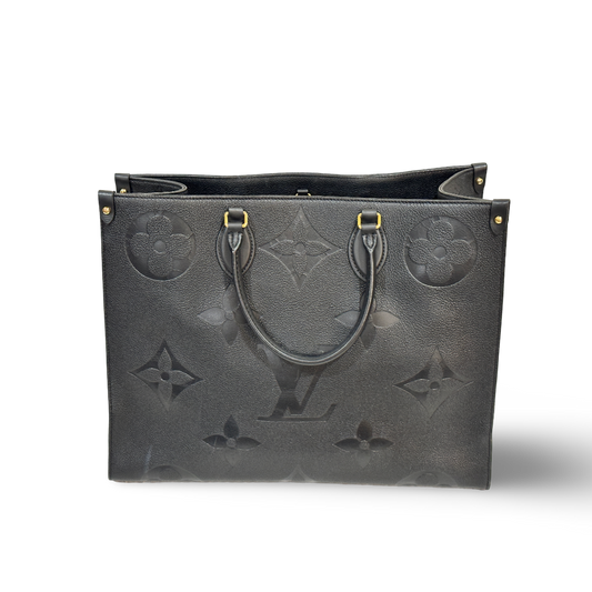 Louis Vuitton Empreinte Monogram Giant Onthego GM Bag Black