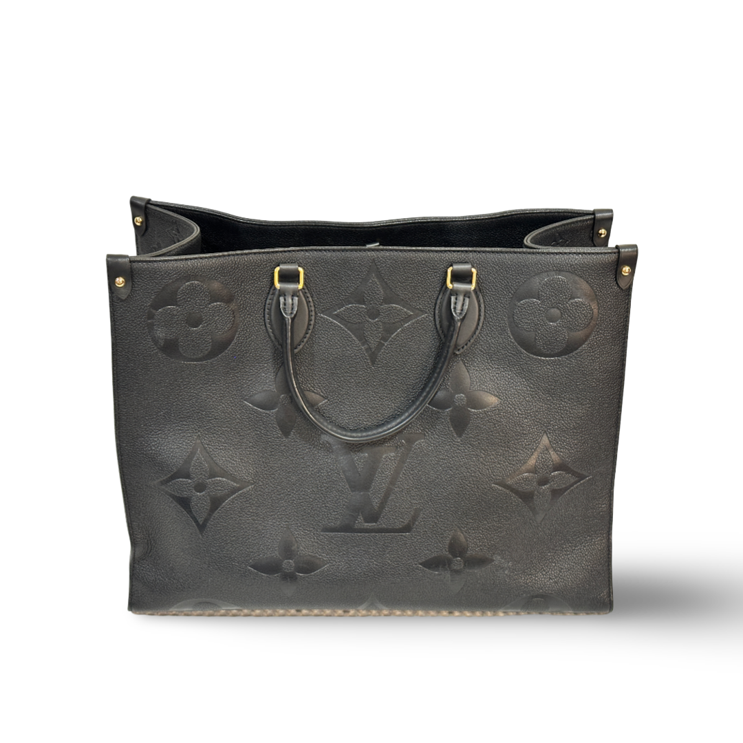 Louis Vuitton Empreinte Monogram Giant Onthego GM Bag Black