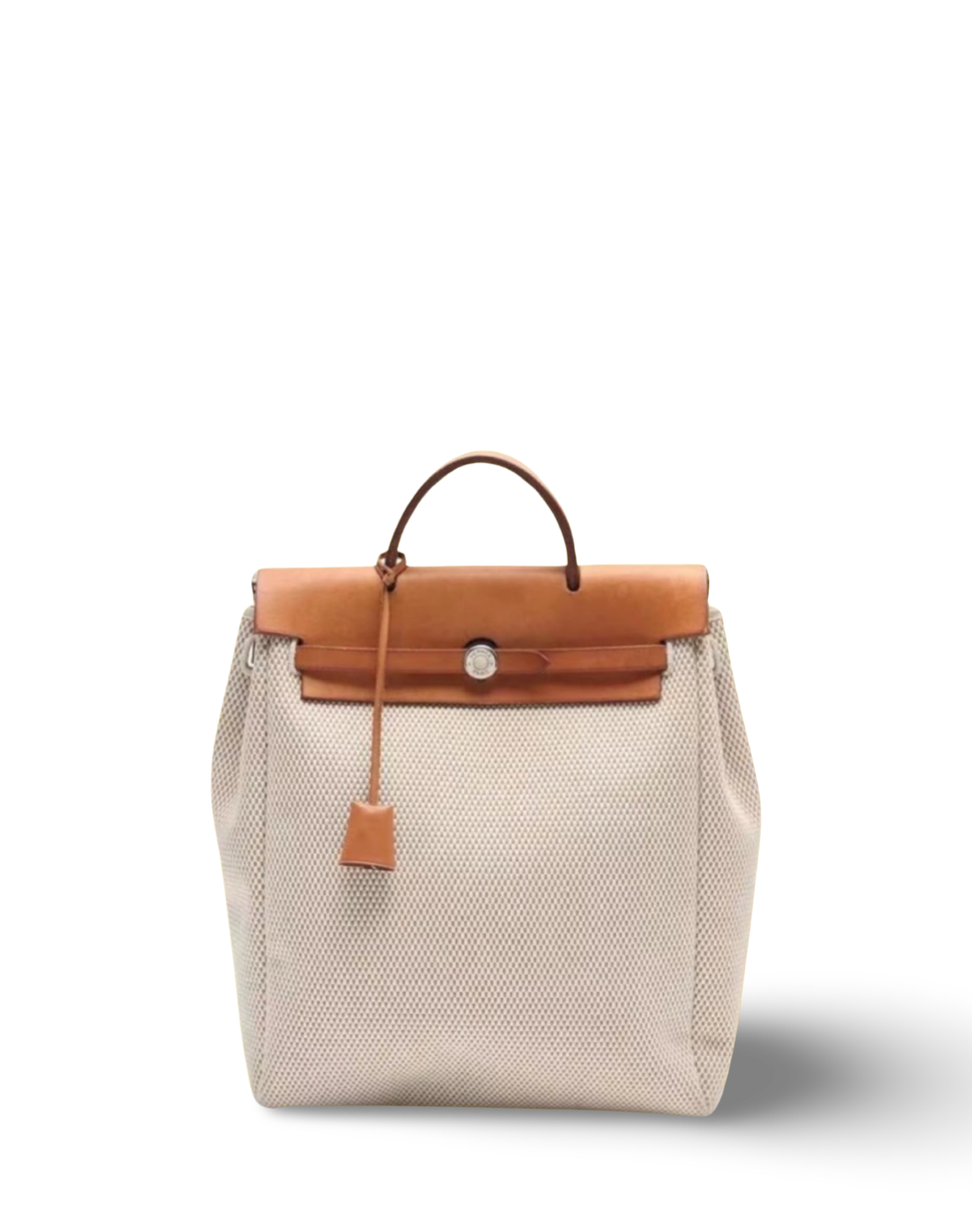 Hermes Canvas GM Herbag Naurel Backpack