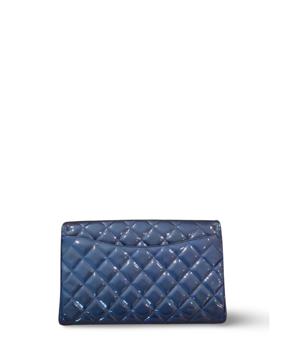 Chanel Classic Quilted Timeless Chain Blue Flap