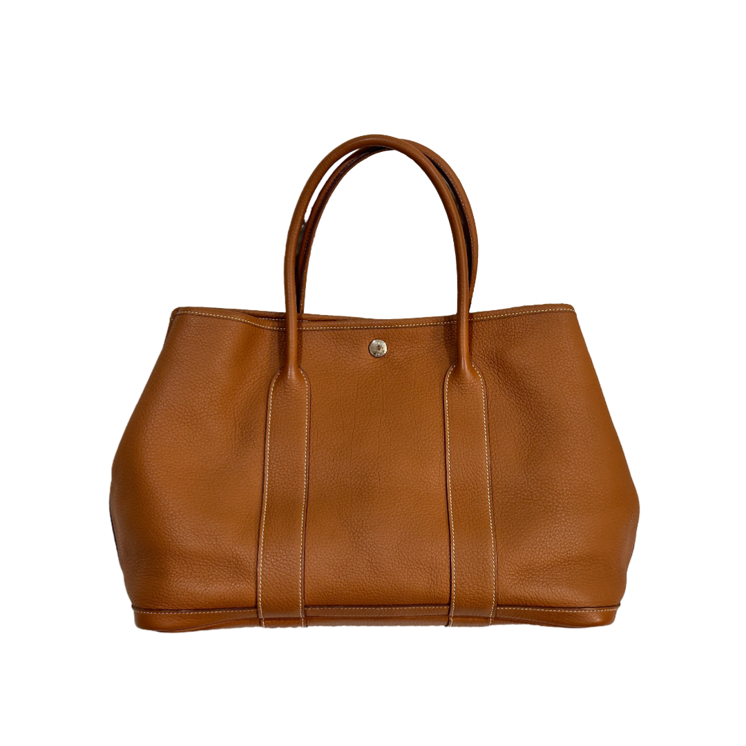 Hermes Negonda Garden Party 36 MM Sliver Brown