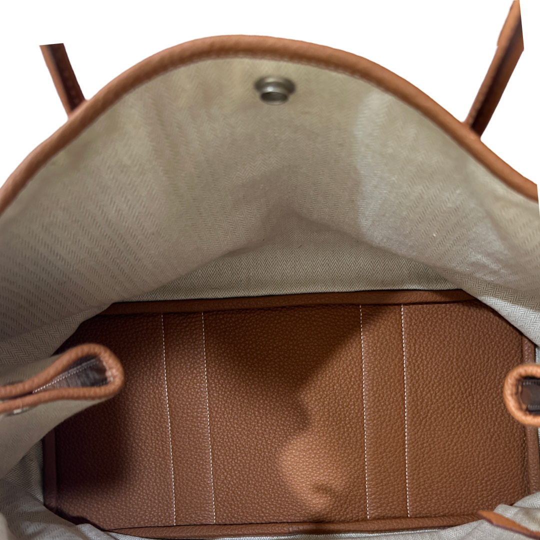 Hermes Negonda Garden Party 36 MM Sliver Brown