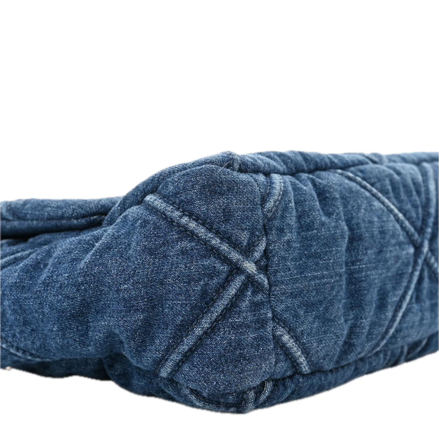Chanel Quilted Denim Small 19bag - GHW/ Blue