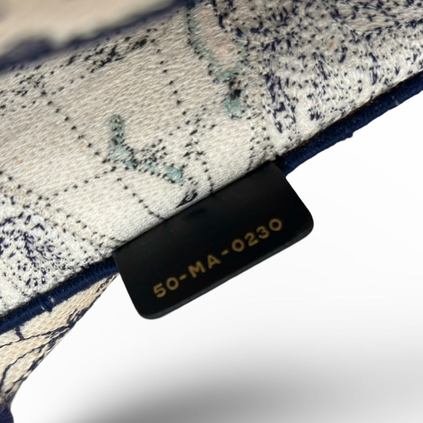 Dior Canvas Tweed Large Sixth Star Tote Bag