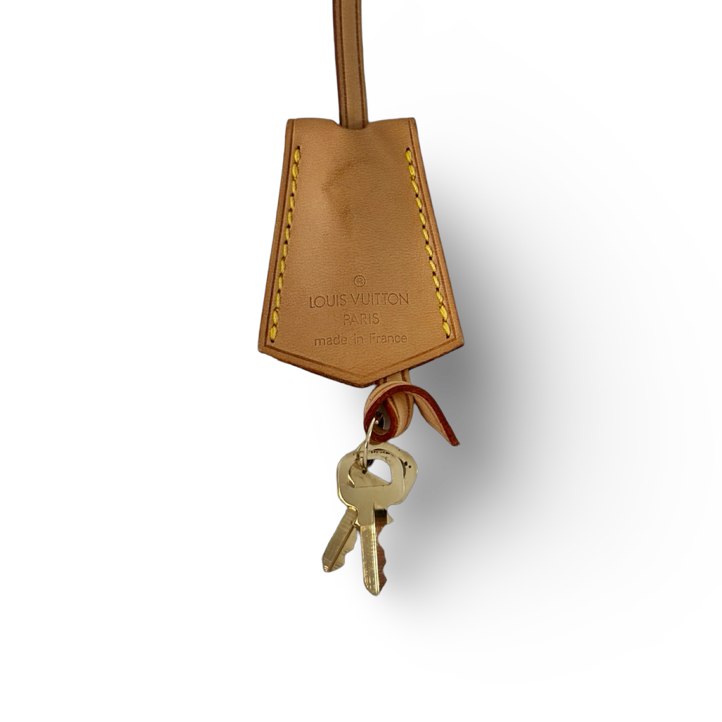 Louis Vuitton 村上隆 Eye Miss You 聯名款皮革翻蓋肩背包 - 彩色老花 / 白底