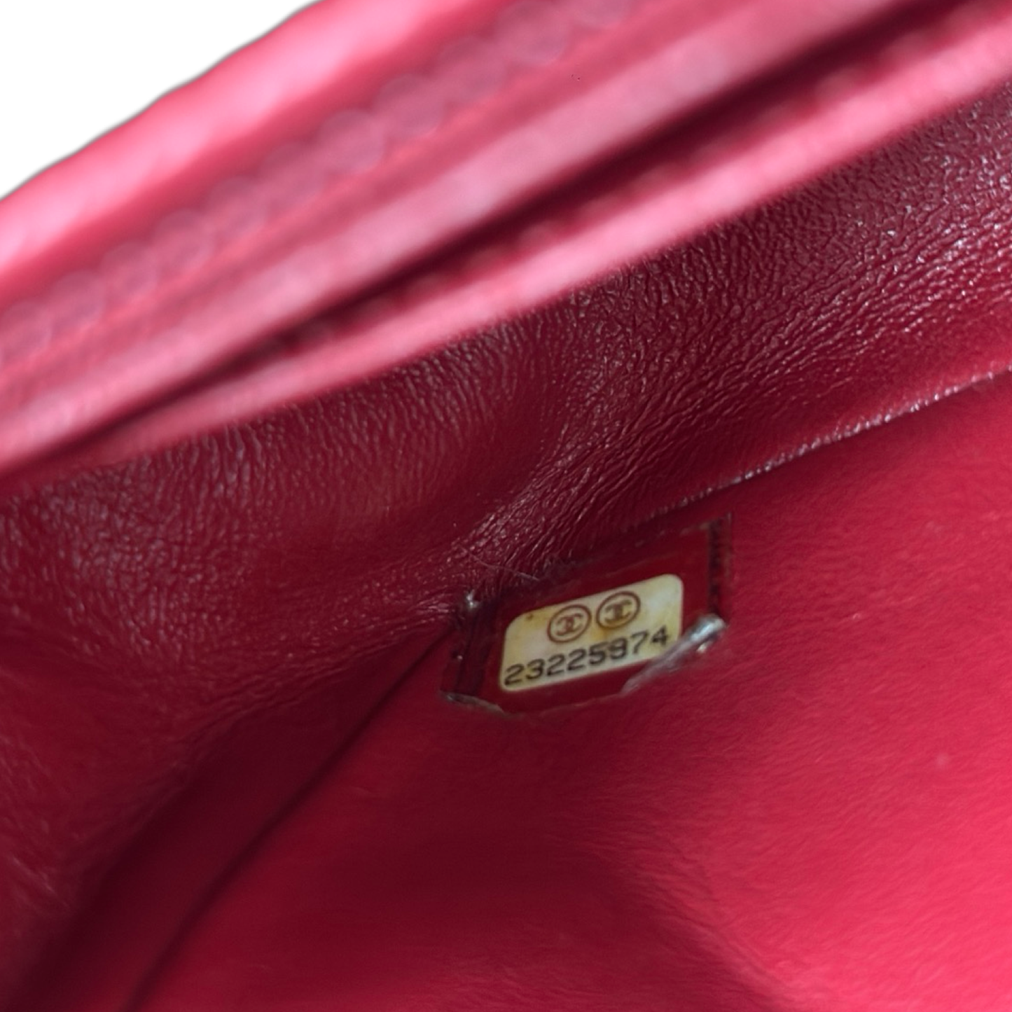 Chanel Classic Patent Rectangular Mini Single Flap - SHW / Red