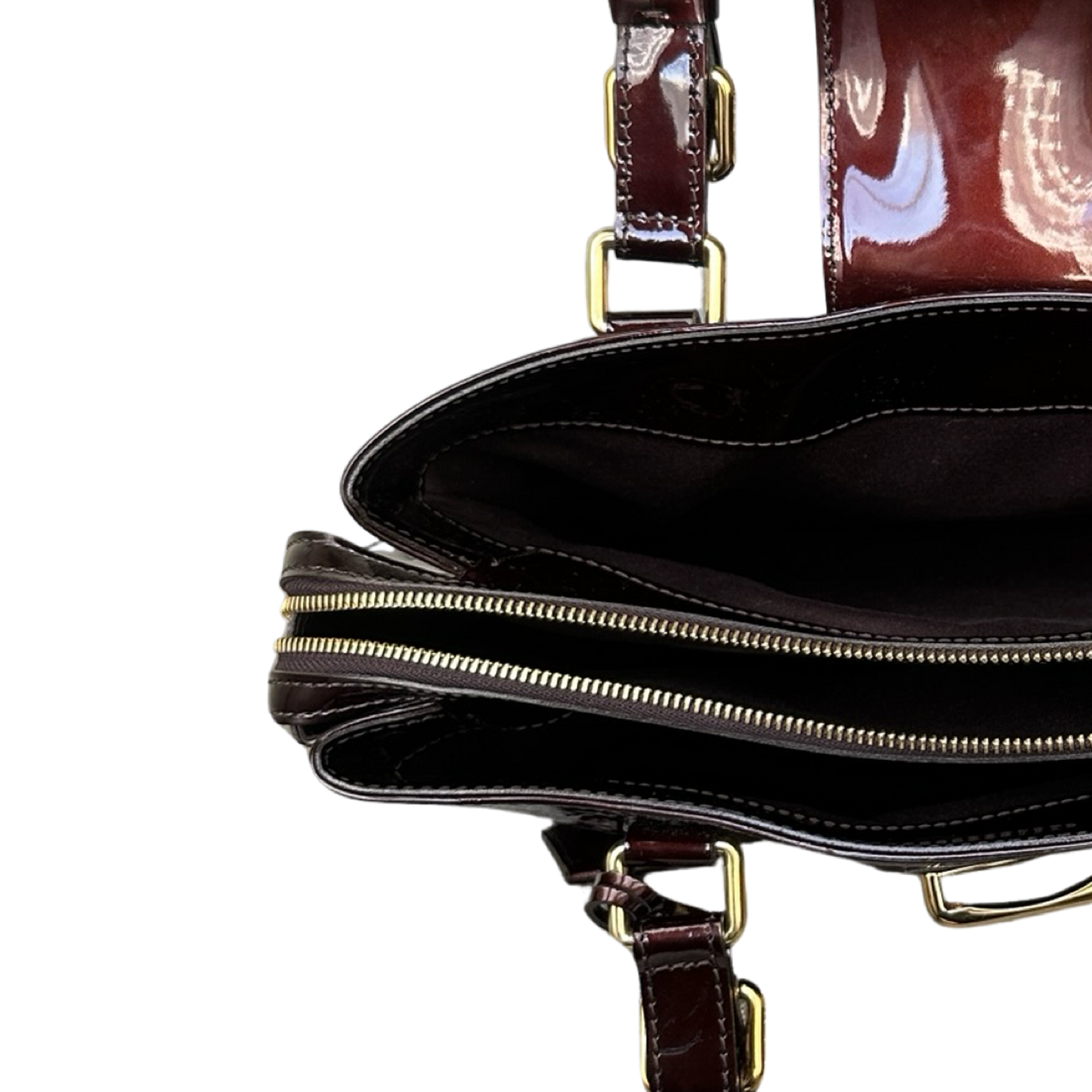 Louis Vuitton Monogram Melrose Avenue Handbag - GHW / Burgundy
