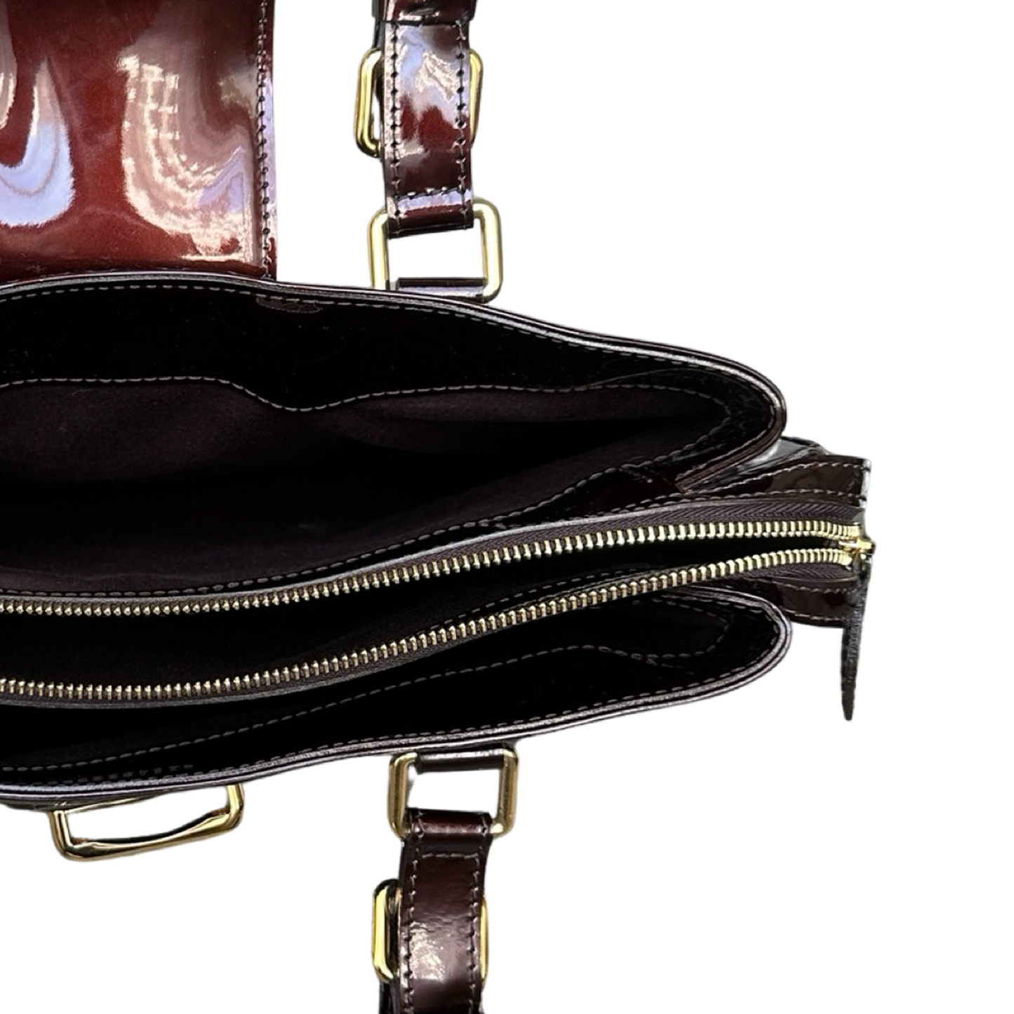 Louis Vuitton Monogram Melrose Avenue Handbag - GHW / Burgundy