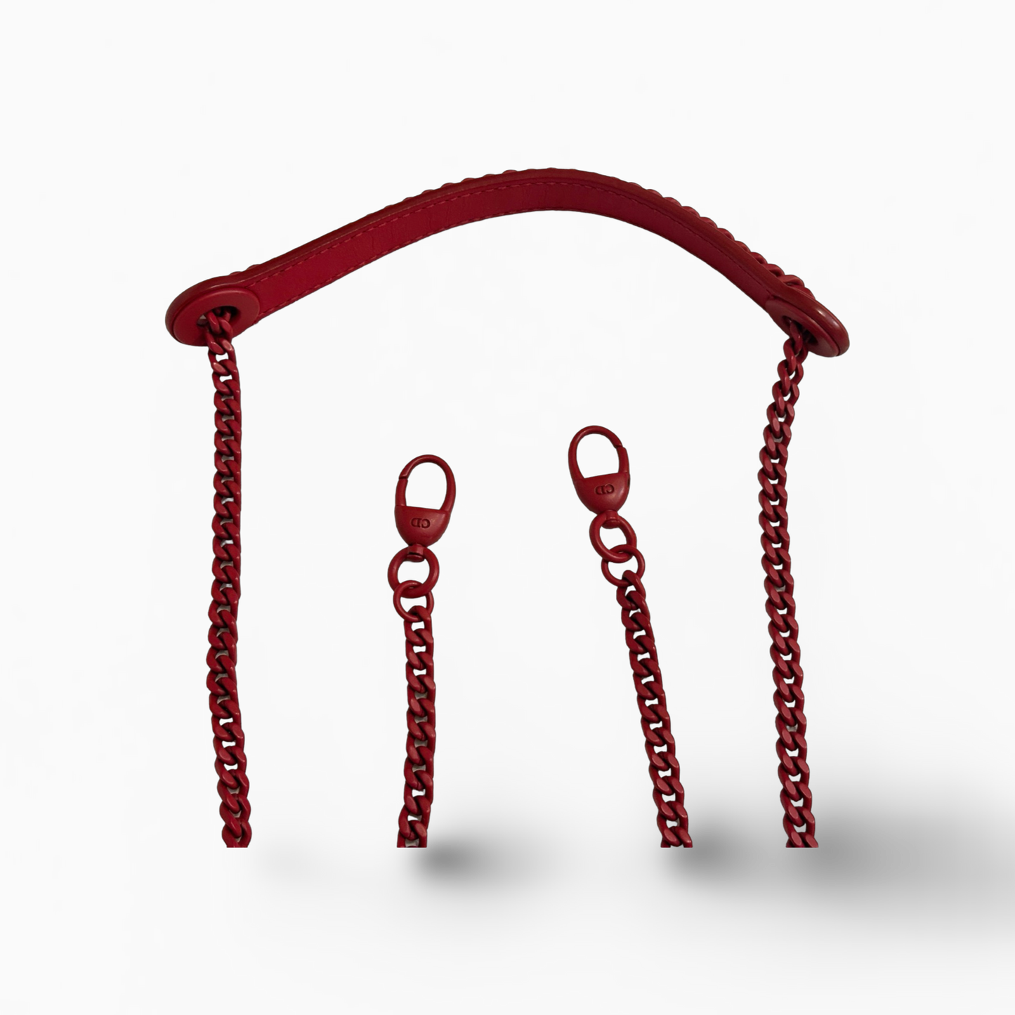 Dior Classic Matte Mini Lady Bag Red