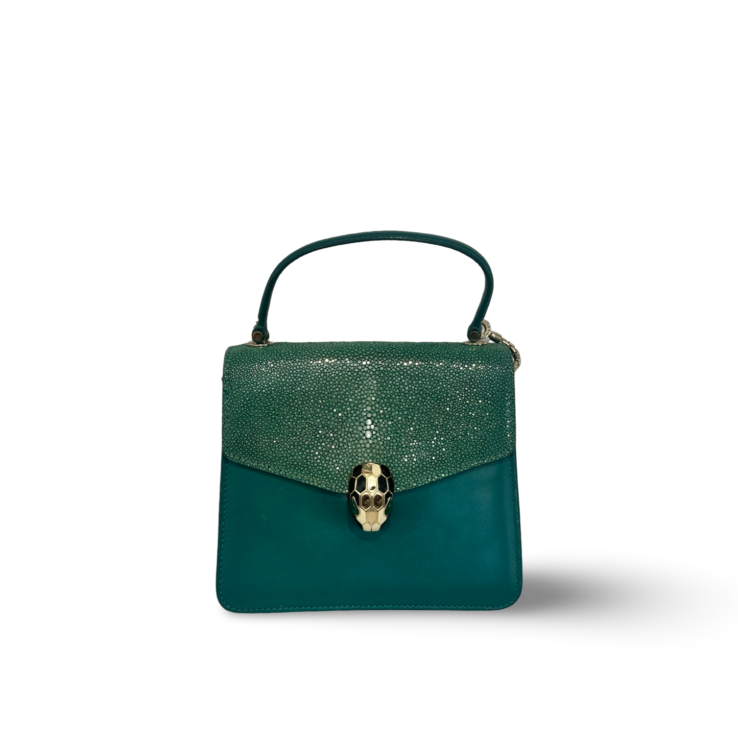 Bvlgari Serpenti Forever Crossbody (Green)