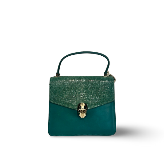 Bvlgari Serpenti Forever Crossbody (Green)
