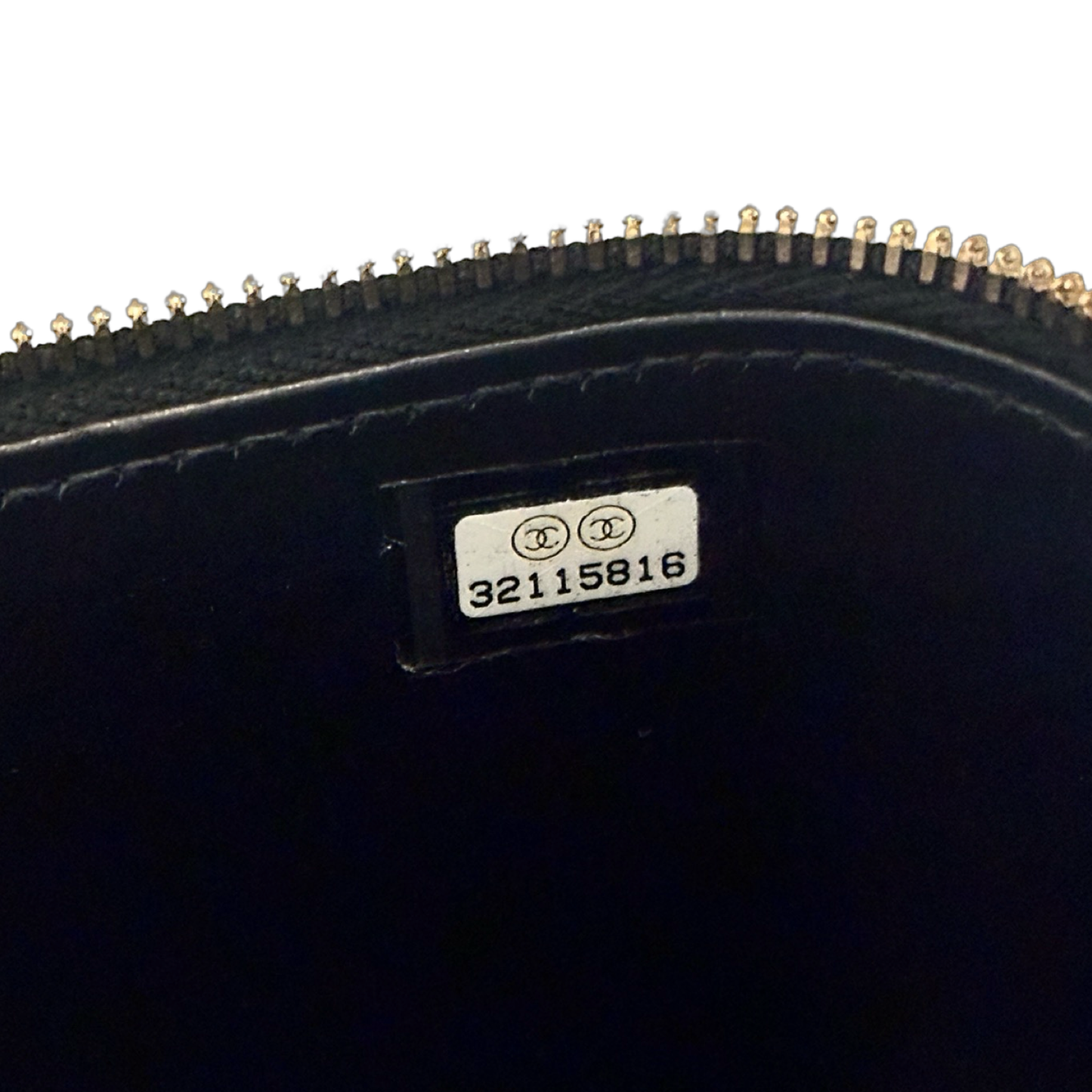Chanel Quilted Caviar Pick Me Up Vanity Case - GHW / Black