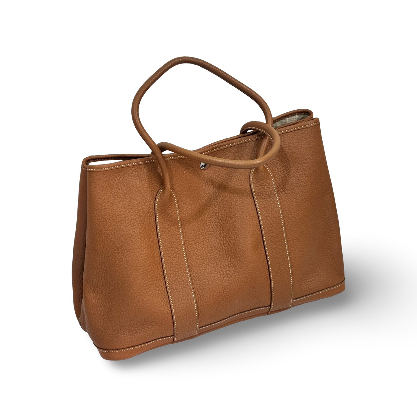 Hermes Negonda Garden Party 36 MM Sliver Brown