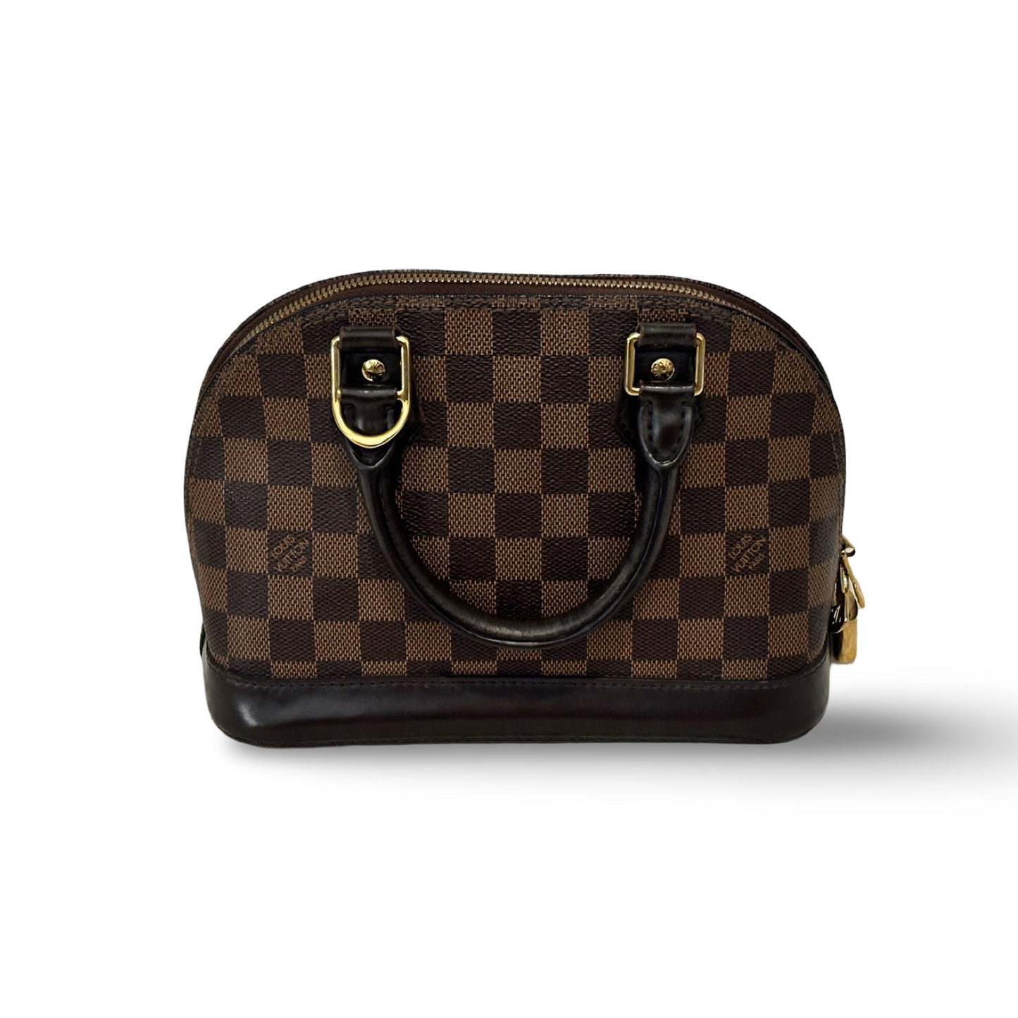 Louis Vuitton Damier Ebene Canvas Alma BB Brown