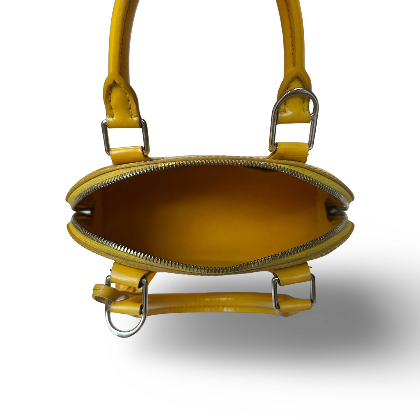 Louis Vuitton Epi Alma BB Bag - SHW / Yellow