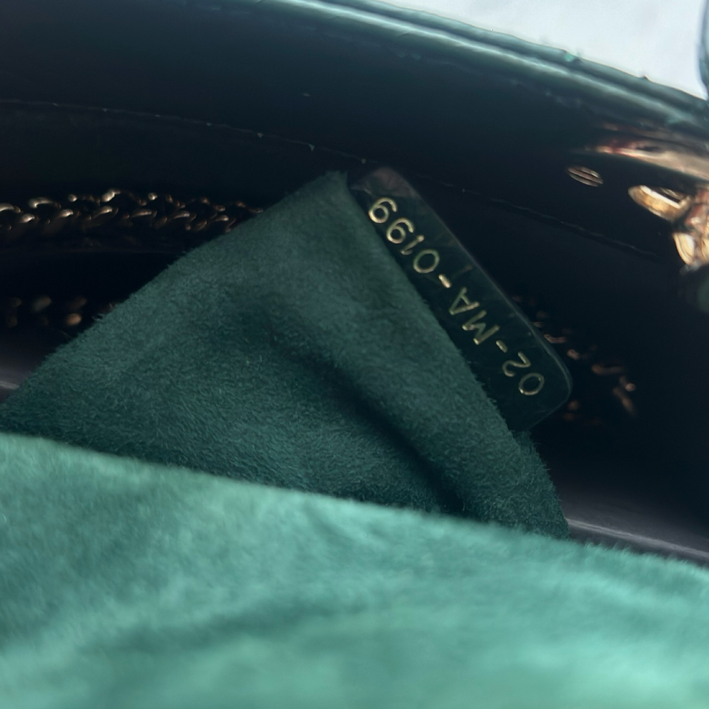 Dior Sneak Skin Mini Lady Bag - GHW / Green