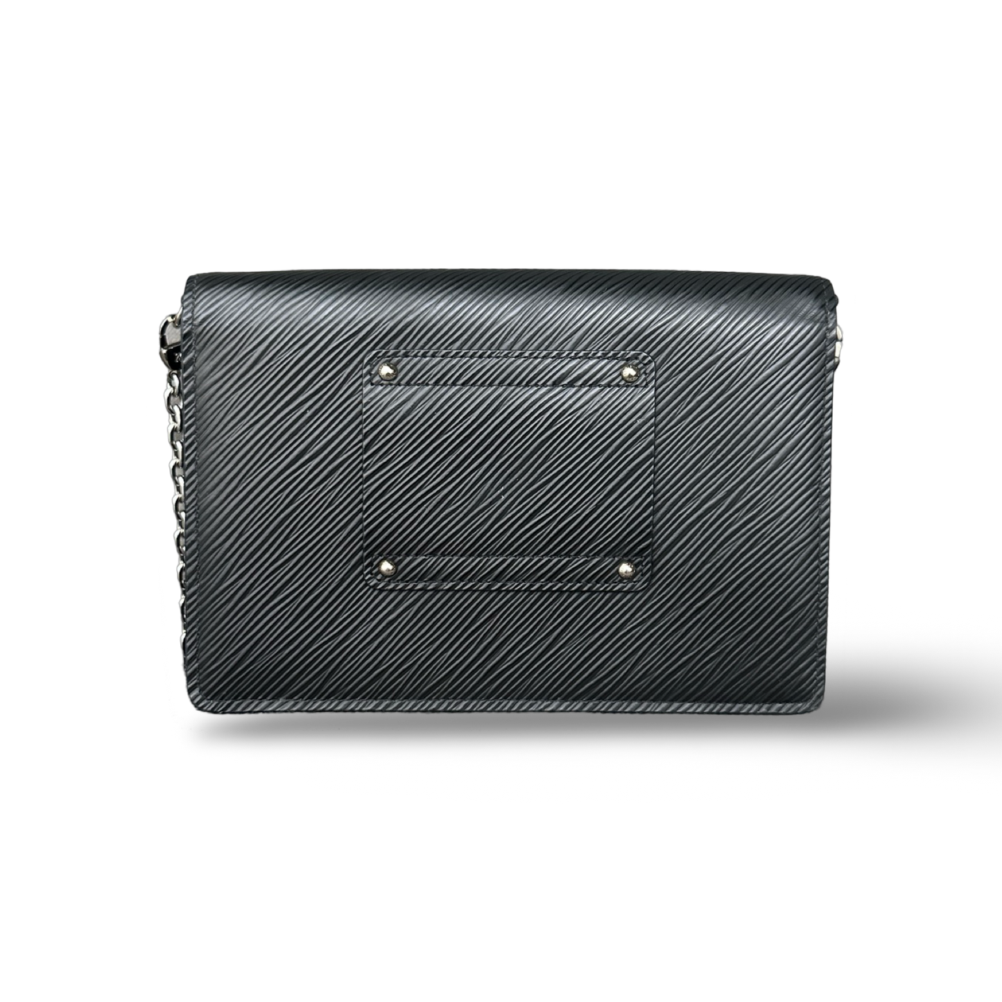Louis Vuitton Epi Twist Belt WOC Silver - Black
