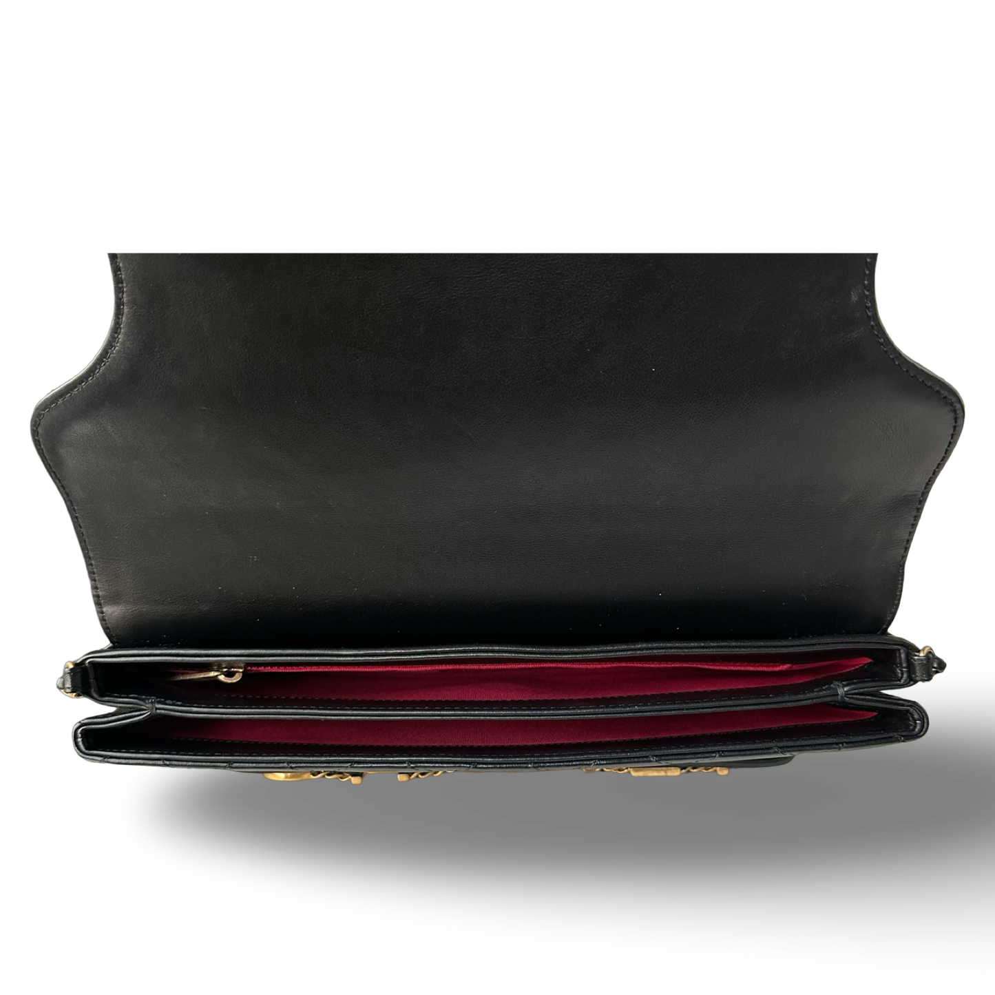 Chanel Enchained Clutch - GHW / Black