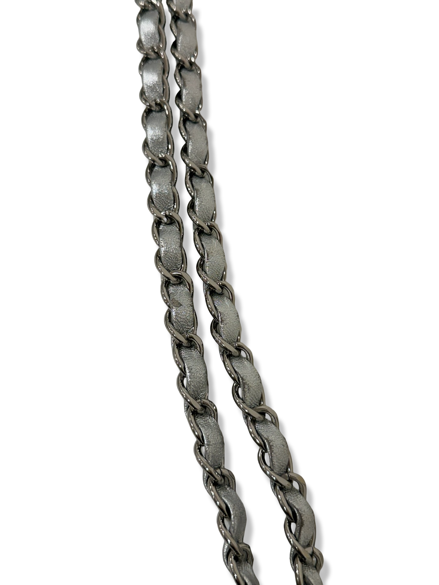 Chanel Quilted Lambskin XXL Airport Single Flap - SHW / Metallic