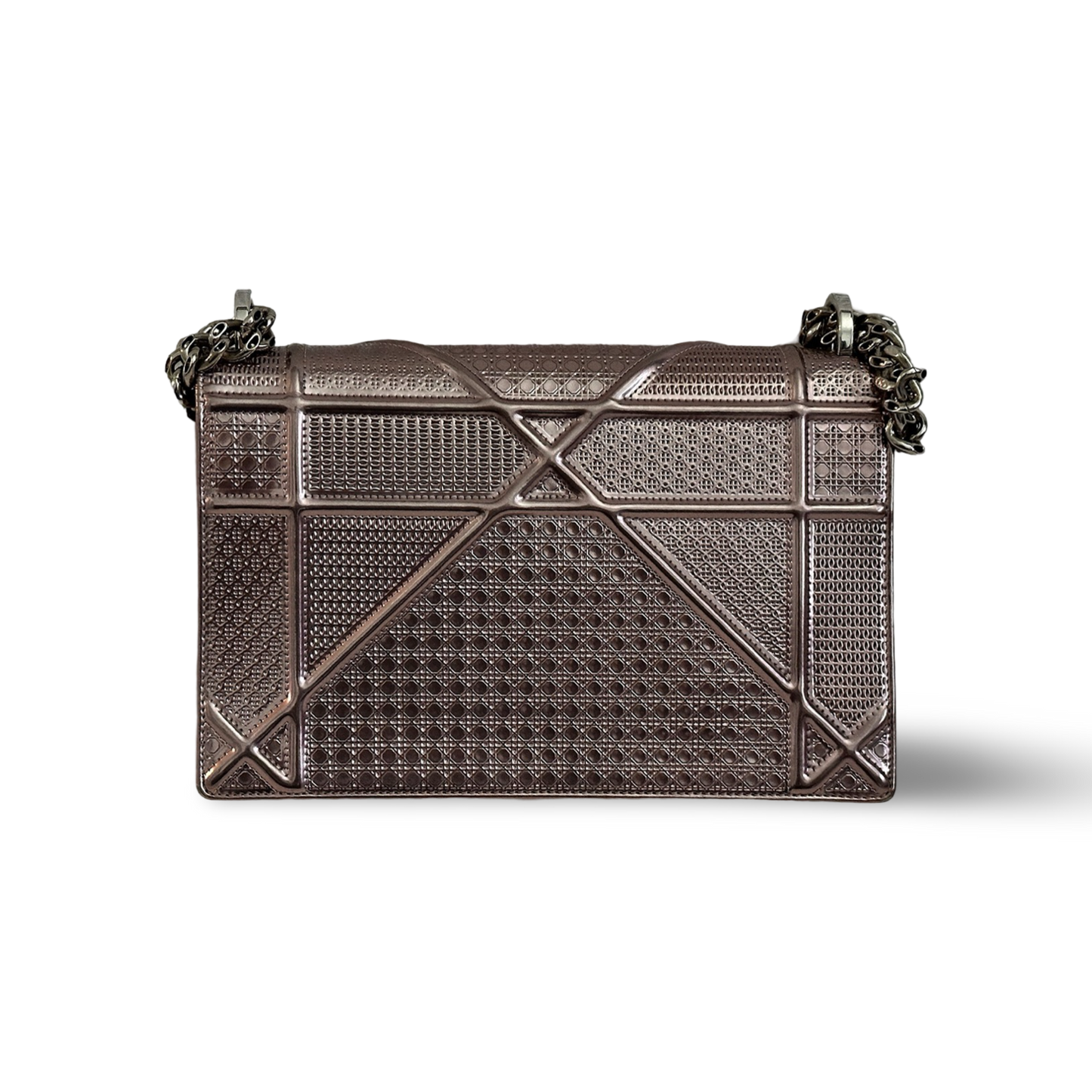 Dior Medium Diorama Bag - SHW / Metallic Pink
