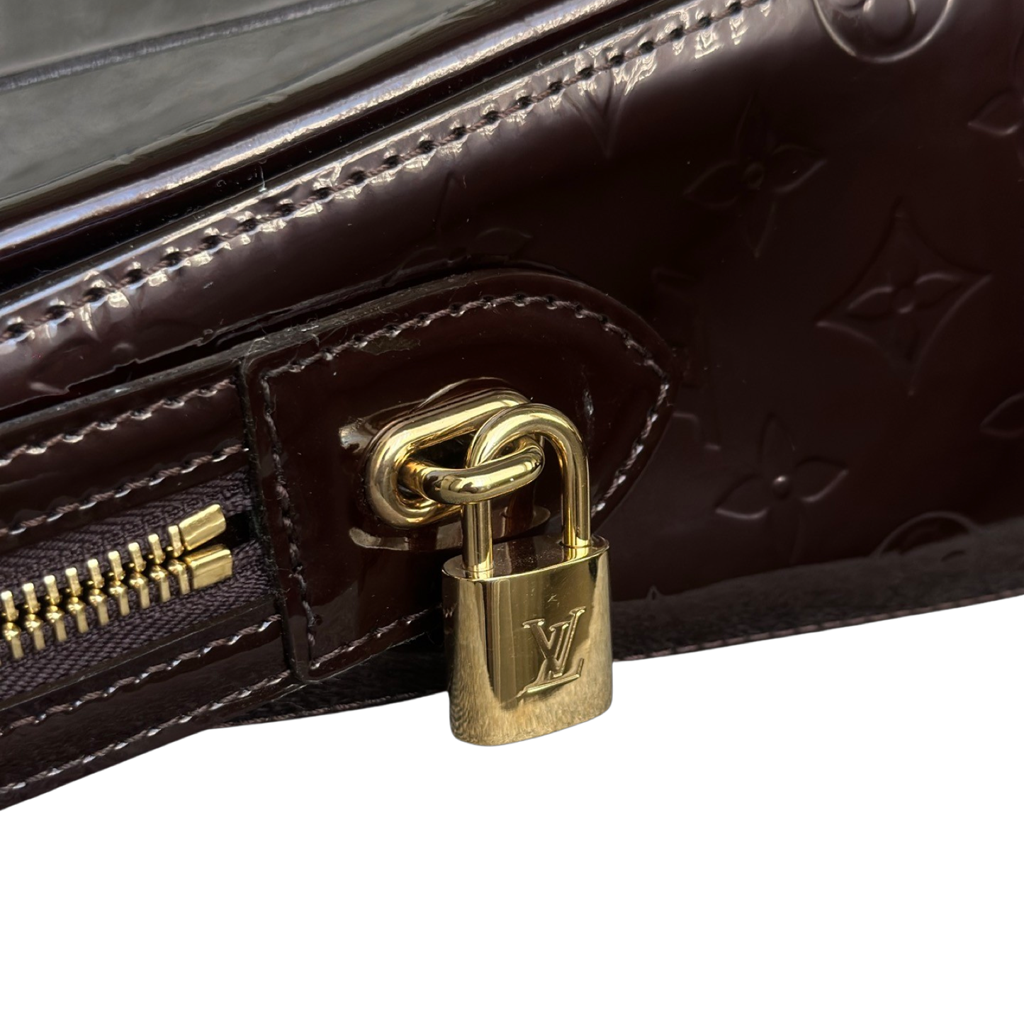 Louis Vuitton Monogram Melrose Avenue Handbag - GHW / Burgundy