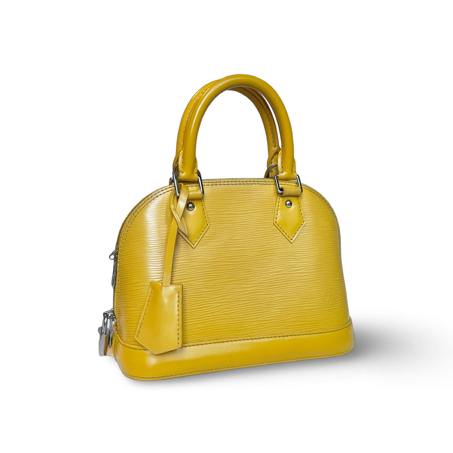 Louis Vuitton Epi Alma BB Bag - SHW / Yellow